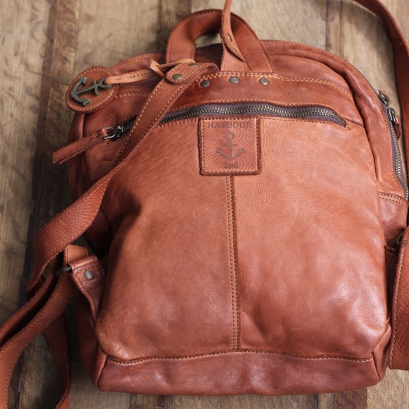 Harbour 2nd Leather Backpack - Picture 12 of 12